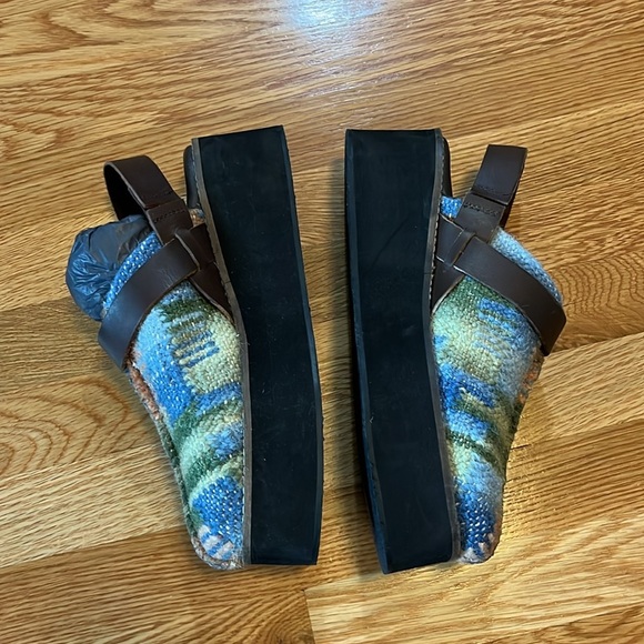 Free People Astrid Platform Mules Size 9.5 NEW - Picture 9 of 16